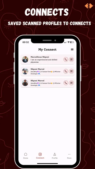 Tangkapan layar Connect me: Digital identity